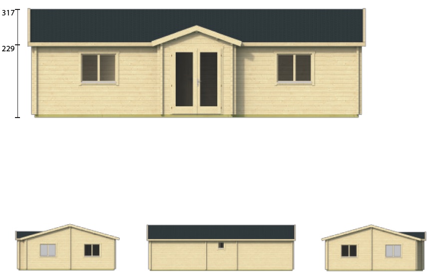 Chalet habitable SKERRIES